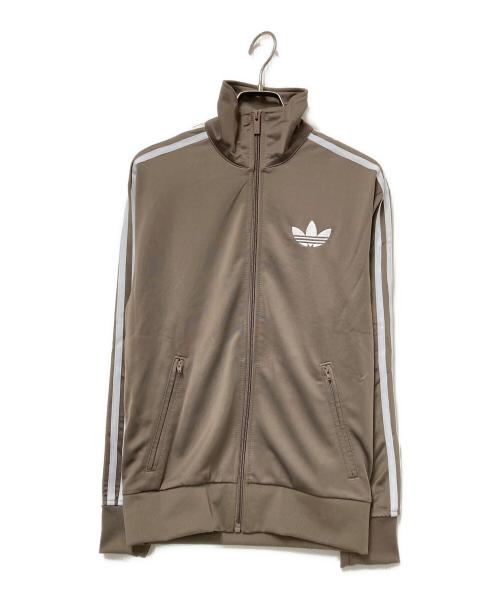 adidas（アディダス）adidas (アディダス) クラシック ファイヤーバード ルーズ トラックトップ ブラウン サイズ:XSの古着・服飾アイテム