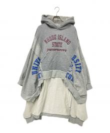 CIAOPANIC TYPY×etsinta（チャオパニックティピー×エシンタ）の古着「リメイクパーカー」｜グレー