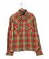POLO RALPH LAUREN（ポロ・ラルフローレン）の古着「ウエスタンチェックシャツ」｜レッド×グリーン