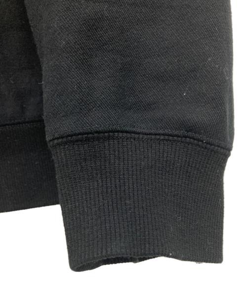 N.HOOLYWOOD（エヌ ハリウッド）N.HOOLYWOOD (エヌ ハリウッド) CREW NECK SWEATSHIRT ブラック サイズ:36の古着・服飾アイテム