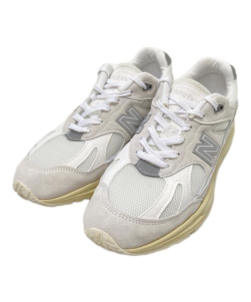NEW BALANCE（ニューバランス）NEW BALANCE (ニューバランス) ローカットスニーカー ホワイト サイズ:US:9 Dの古着・服飾アイテム