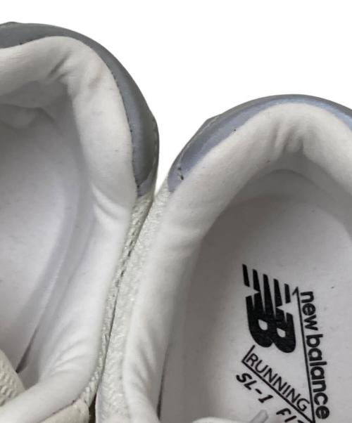 NEW BALANCE（ニューバランス）NEW BALANCE (ニューバランス) ローカットスニーカー ホワイト サイズ:US:9 Dの古着・服飾アイテム