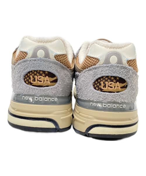 NEW BALANCE（ニューバランス）NEW BALANCE (ニューバランス) ローカットスニーカー グレー×ベージュ サイズ:27.0cmの古着・服飾アイテム