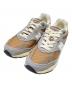 NEW BALANCE（ニューバランス）の古着「ローカットスニーカー」｜グレー×ベージュ