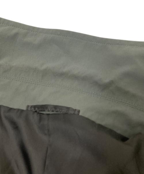 green label relaxing（グリーンレーベルリラクシング）green label relaxing (グリーンレーベルリラクシング) ナイロンオックス ステンカラーコート ‐撥水‐ グレー サイズ:Sの古着・服飾アイテム