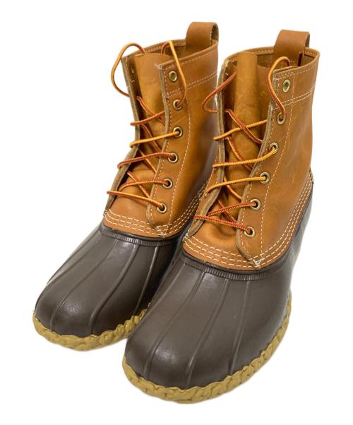 L.L.Bean（エルエルビーン）L.L.Bean (エルエルビーン) Bean Boot 8 ブラウン×ベージュ サイズ:9の古着・服飾アイテム