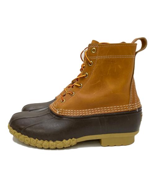 L.L.Bean（エルエルビーン）L.L.Bean (エルエルビーン) Bean Boot 8 ブラウン×ベージュ サイズ:9の古着・服飾アイテム