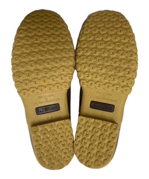 L.L.Bean（エルエルビーン）L.L.Bean (エルエルビーン) Bean Boot 8 ブラウン×ベージュ サイズ:9の古着・服飾アイテム