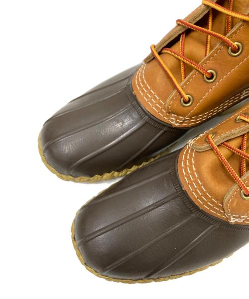 L.L.Bean（エルエルビーン）L.L.Bean (エルエルビーン) Bean Boot 8 ブラウン×ベージュ サイズ:9の古着・服飾アイテム