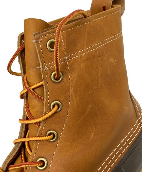 L.L.Bean（エルエルビーン）L.L.Bean (エルエルビーン) Bean Boot 8 ブラウン×ベージュ サイズ:9の古着・服飾アイテム