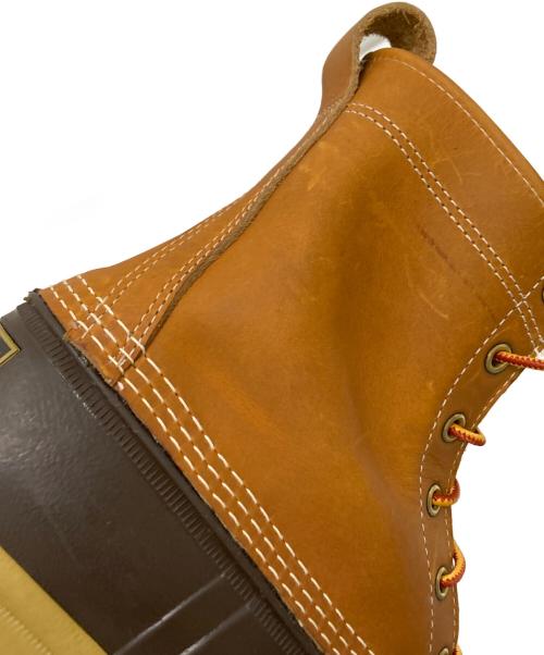 L.L.Bean（エルエルビーン）L.L.Bean (エルエルビーン) Bean Boot 8 ブラウン×ベージュ サイズ:9の古着・服飾アイテム