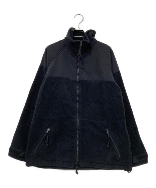 US ARMY（ユーエスアーミー）US ARMY (ユーエスアーミー) フリースジャケット ブラック サイズ:Mの古着・服飾アイテム
