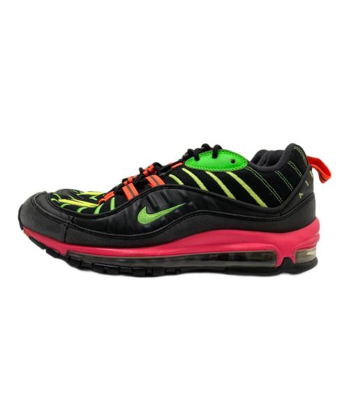NIKE（ナイキ）NIKE (ナイキ) AIR MAX 98 NEON ブラック サイズ:26.5cmの古着・服飾アイテム
