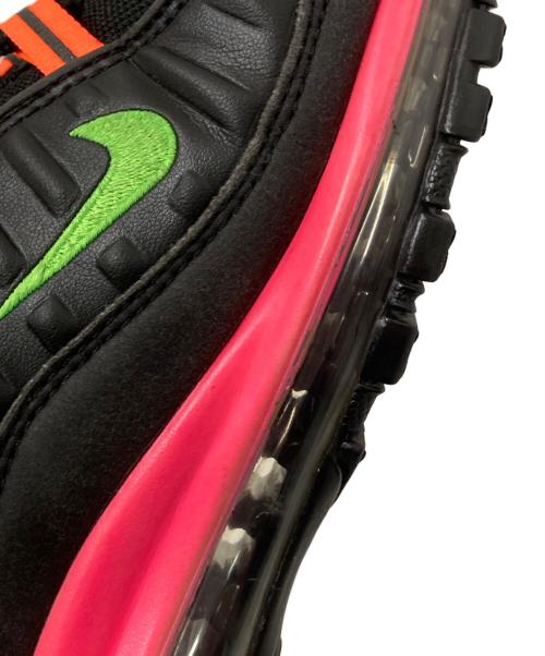 NIKE（ナイキ）NIKE (ナイキ) AIR MAX 98 NEON ブラック サイズ:26.5cmの古着・服飾アイテム
