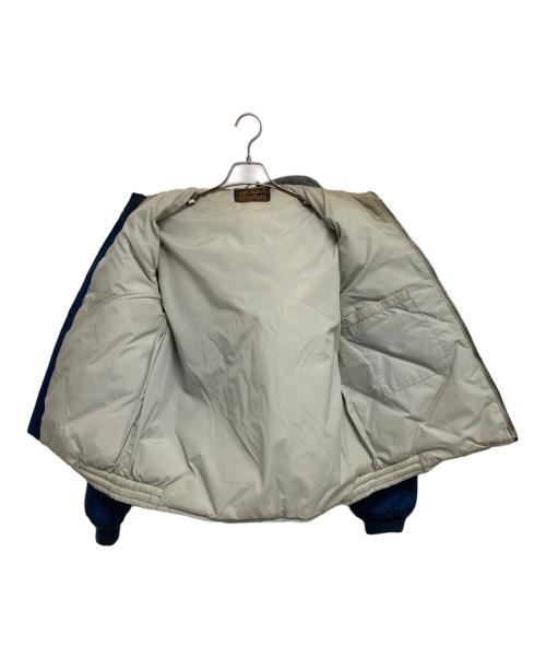 Eddie Bauer（エディーバウアー）Eddie Bauer (エディーバウアー) キルティングジャケット ブルー サイズ:下記参照の古着・服飾アイテム