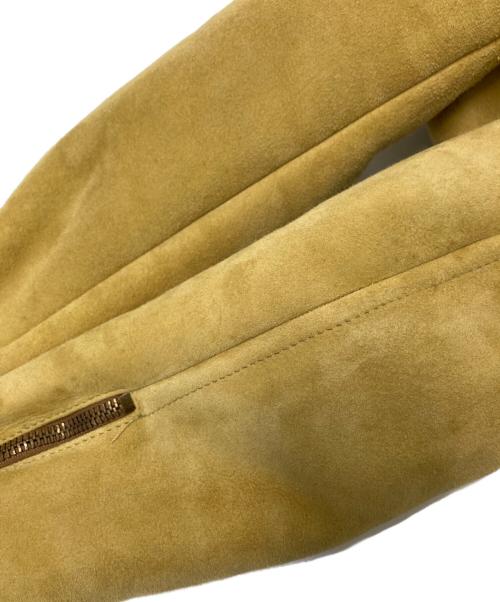 DSQUARED2（ディースクエアード）DSQUARED2 (ディースクエアード) ムートンジャケット ベージュ サイズ:44の古着・服飾アイテム