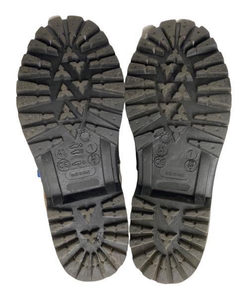 DSQUARED2（ディースクエアード）DSQUARED2 (ディースクエアード) 切替ブーツ ブラック×ブラウン サイズ:41の古着・服飾アイテム