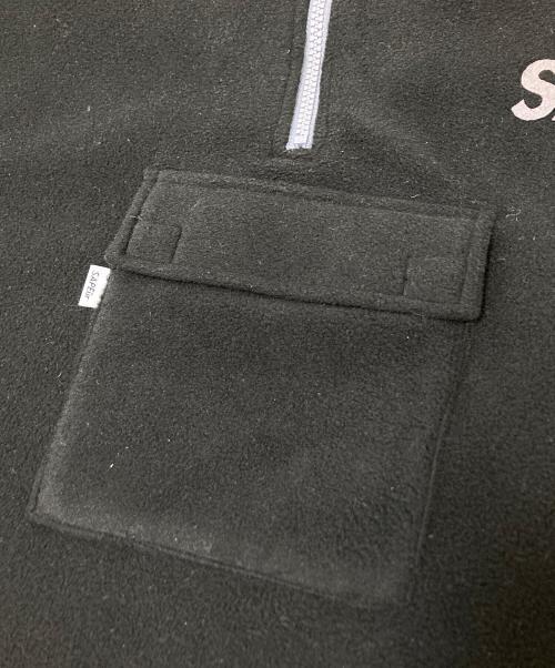 SAPEur（サプール）SAPEur (サプール) フリースプルオーバージャケット ブラック×グレー サイズ:Lの古着・服飾アイテム