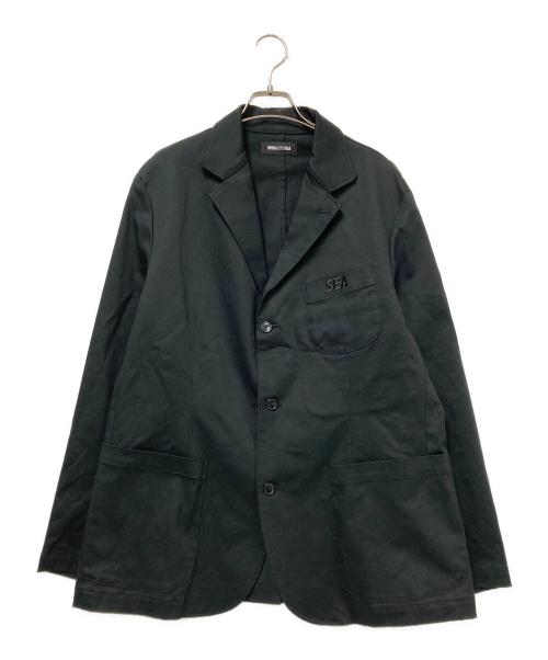 WIND AND SEA（ウィンダンシー）WIND AND SEA (ウィンダンシー) ワークジャケット ブラック サイズ:Mの古着・服飾アイテム