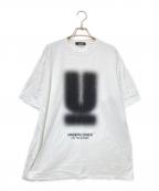 UNDERCOVERアンダーカバー）の古着「プリントTシャツ」｜ホワイト×ブラック