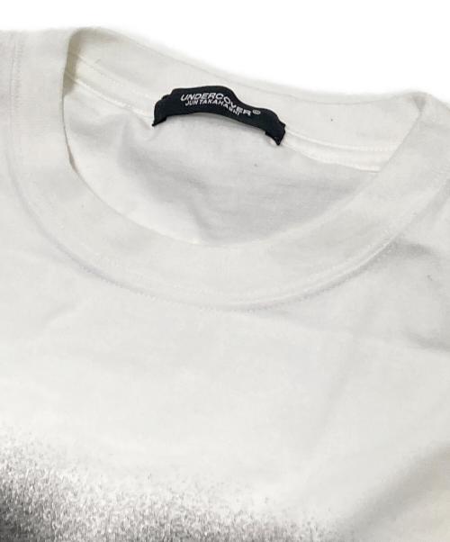 UNDERCOVER（アンダーカバー）UNDERCOVER (アンダーカバー) プリントTシャツ ホワイト×ブラック サイズ:4の古着・服飾アイテム