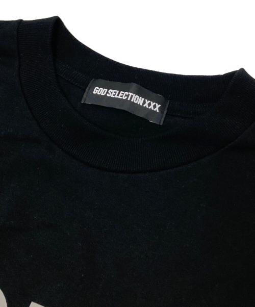GOD SELECTION XXX（ゴッド セレクション トリプルエックス）GOD SELECTION XXX (ゴッド セレクション トリプルエックス) プリントTシャツ ブラック サイズ:Lの古着・服飾アイテム