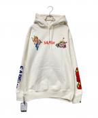 SAPEur×ビックリマンサプール×ビックリマン）の古着「プルオーバーパーカー」｜アイボリー