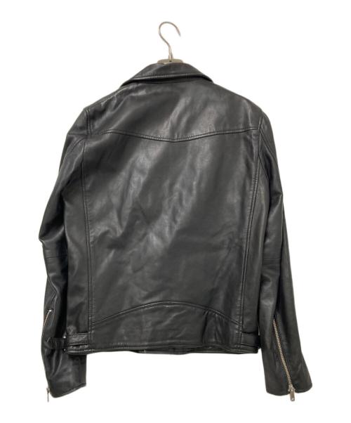 UNITED TOKYO（ユナイテッドトーキョー）UNITED TOKYO (ユナイテッドトーキョー) ラムレザーダブルライダースジャケット ブラック サイズ:1の古着・服飾アイテム