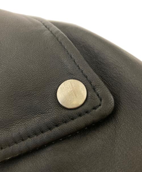 UNITED TOKYO（ユナイテッドトーキョー）UNITED TOKYO (ユナイテッドトーキョー) ラムレザーダブルライダースジャケット ブラック サイズ:1の古着・服飾アイテム