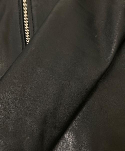 UNITED TOKYO（ユナイテッドトーキョー）UNITED TOKYO (ユナイテッドトーキョー) ラムレザーダブルライダースジャケット ブラック サイズ:1の古着・服飾アイテム