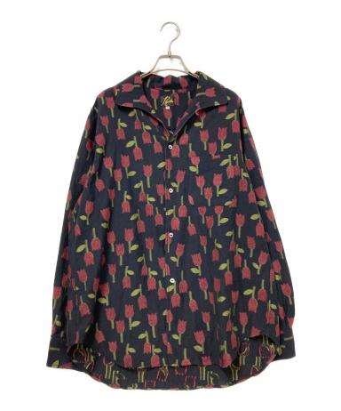 中古・古着通販】Needles (ニードルズ) Italian Collar Shirt - R/W