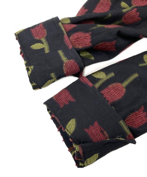 Needles（ニードルズ）Needles (ニードルズ) Italian Collar Shirt - R/W Tulip Jacquard ブラック サイズ:Mの古着・服飾アイテム