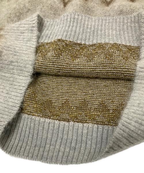 South2 West8（サウスツー ウエストエイト）South2 West8 (サウスツー ウエストエイト) Mohair Crew Neck Sweater - Nordic Skull グレー サイズ:Sの古着・服飾アイテム