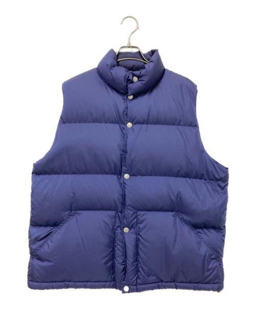 THE NORTHFACE PURPLELABEL（ザ・ノースフェイス パープルレーベル）THE NORTHFACE PURPLELABEL (ザ・ノースフェイス パープルレーベル) 別注 ポリ シェラベスト ネイビー サイズ:Mの古着・服飾アイテム