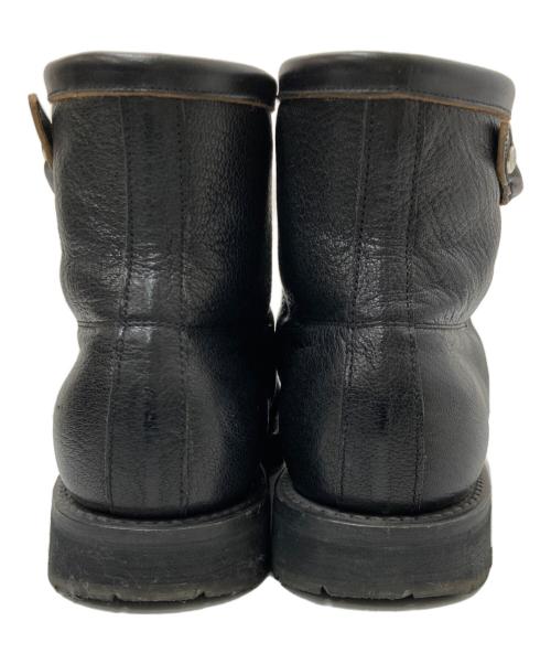 ROLLING DUB TRIO（ローリングダブトリオ）ROLLING DUB TRIO (ローリングダブトリオ) フロントジップブーツ ブラック サイズ:9hの古着・服飾アイテム