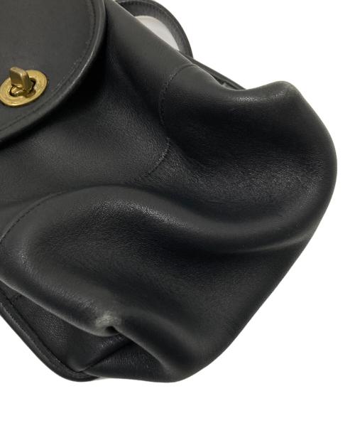 COACH（コーチ）COACH (コーチ) グラブレザーリュック ブラック サイズ:下記参照の古着・服飾アイテム