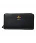 GUCCI（グッチ）の古着「ジップアラウンドウォレット」｜ブラック
