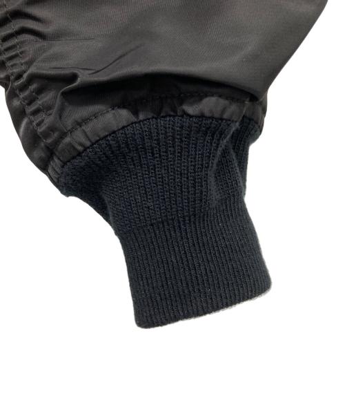 HOUSTON（ヒューストン）HOUSTON (ヒューストン) MA-1 FLIGHT JACKET ブラック サイズ:Mの古着・服飾アイテム