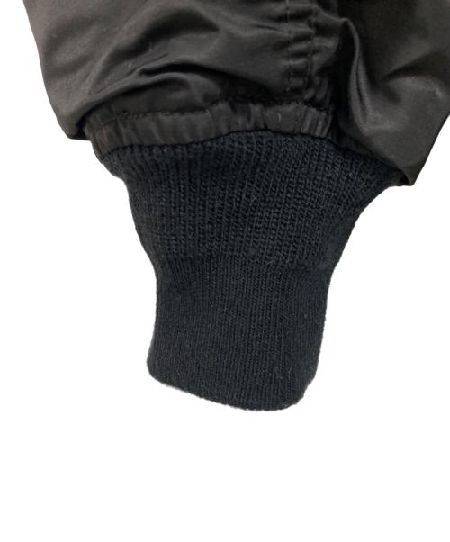 HOUSTON（ヒューストン）HOUSTON (ヒューストン) MA-1 FLIGHT JACKET ブラック サイズ:Mの古着・服飾アイテム