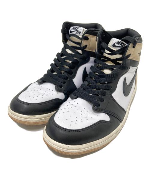 NIKE（ナイキ）NIKE (ナイキ) ハイカットスニーカー ベージュ×ホワイト サイズ:28.0cmの古着・服飾アイテム