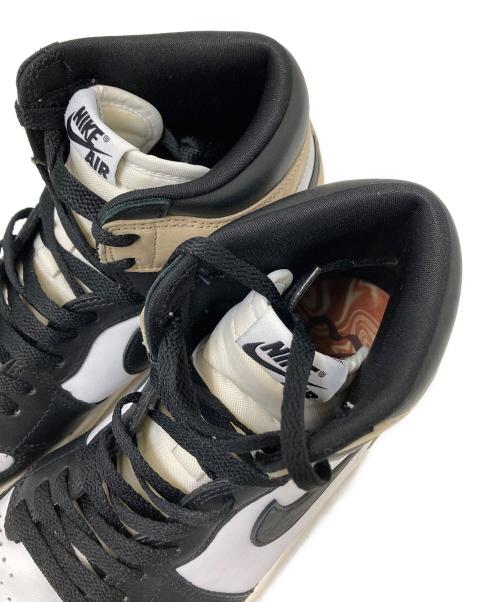 NIKE（ナイキ）NIKE (ナイキ) ハイカットスニーカー ベージュ×ホワイト サイズ:28.0cmの古着・服飾アイテム