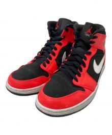 NIKE（ナイキ）の古着「AIR JORDAN 1 MID」｜ピンク×ブラック