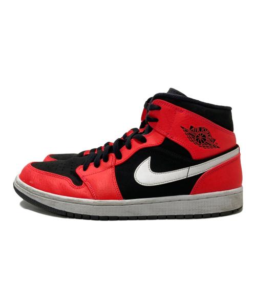 NIKE（ナイキ）NIKE (ナイキ) AIR JORDAN 1 MID ピンク×ブラック サイズ:28.5cmの古着・服飾アイテム