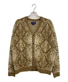 thisisneverthat（ディスイズネバーザット）の古着「総柄カーディガン」｜ベージュ