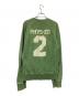 DSQUARED2 (ディースクエアード) クルーネックスウェット グリーン サイズ:M：4000円