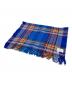 THE INOUE BROTHERS（イノウエブラザーズ）の古着「チェック大判ストール」｜ブルー