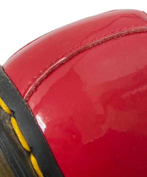 Dr.Martens（ドクターマーチン）Dr.Martens (ドクターマーチン) エナメルサンダル レッド×ブラック サイズ:US:5Lの古着・服飾アイテム