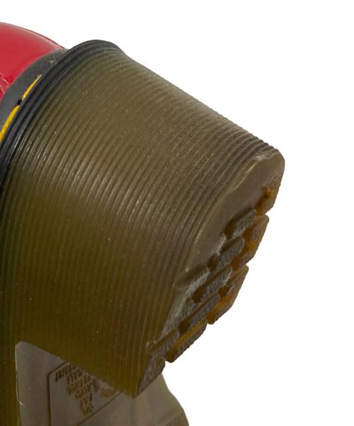 Dr.Martens（ドクターマーチン）Dr.Martens (ドクターマーチン) エナメルサンダル レッド×ブラック サイズ:US:5Lの古着・服飾アイテム