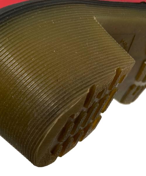 Dr.Martens（ドクターマーチン）Dr.Martens (ドクターマーチン) エナメルサンダル レッド×ブラック サイズ:US:5Lの古着・服飾アイテム