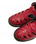 中古・古着 Dr.Martens (ドクターマーチン) エナメルサンダル レッド×ブラック サイズ:US:5L：4500円